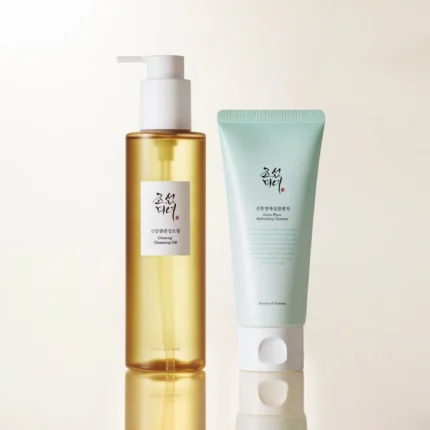 Deep Double Cleansing Duo – Huile & Gel Nettoyants